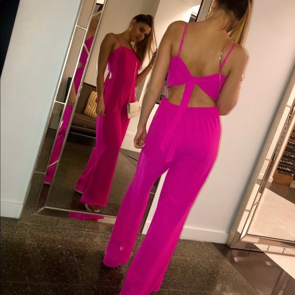 Pink Jumpsuit